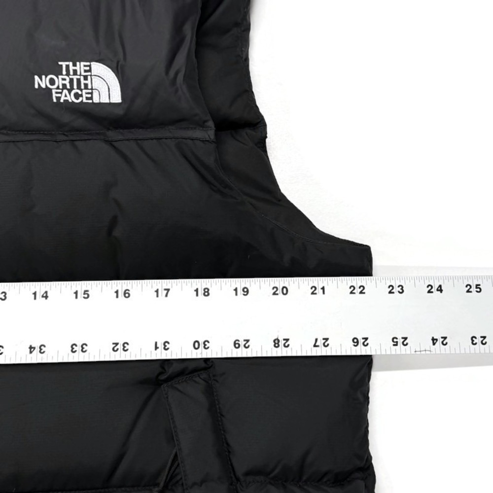 The North Face Mens Nuptse 700 Down Puffer Vest Black Medium NF002YO - Picture 7 of 10